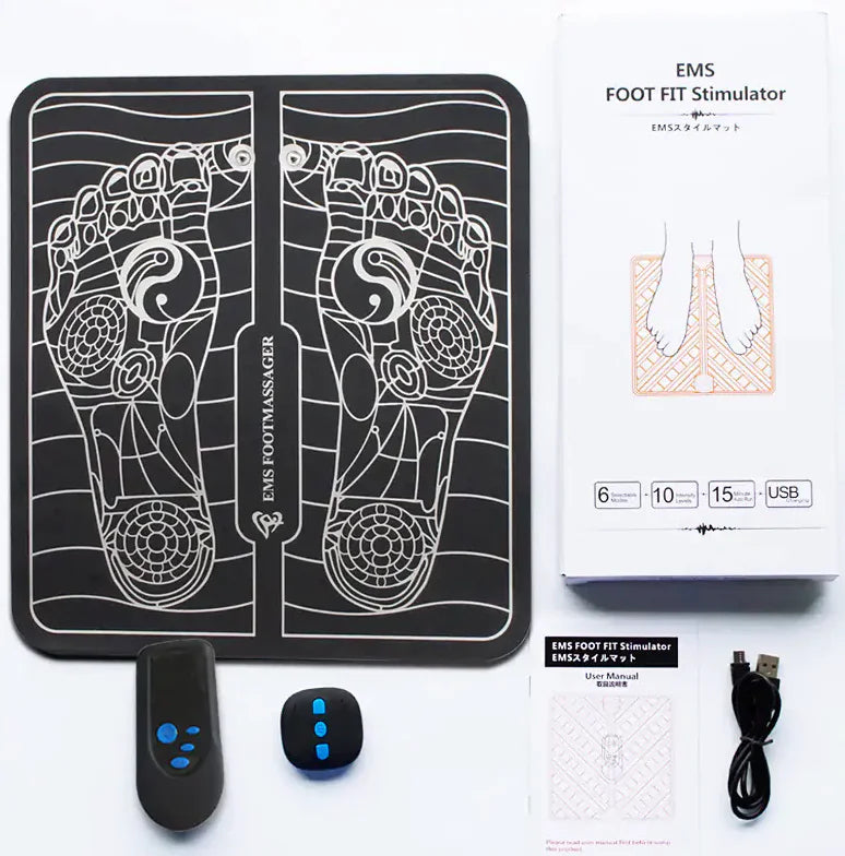 Soothing Comfort Foot Massager, with Remote Control