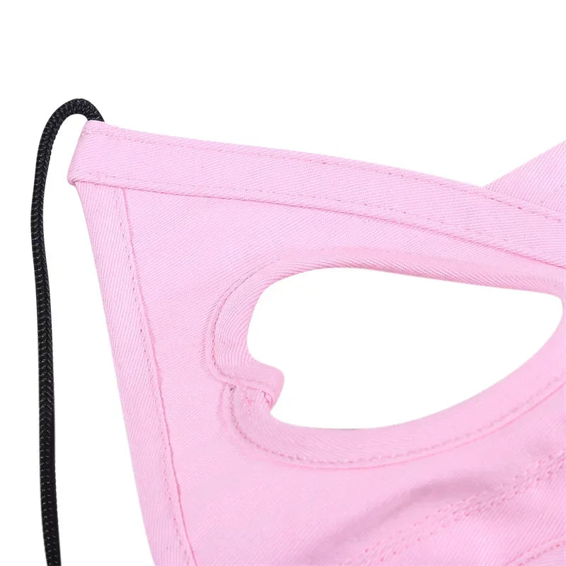 Small Puppy Pets Summer Solid Color Cap Dog Baseball Visor Hat Outdoor Accessories Sun Bonnet Travelhelmet