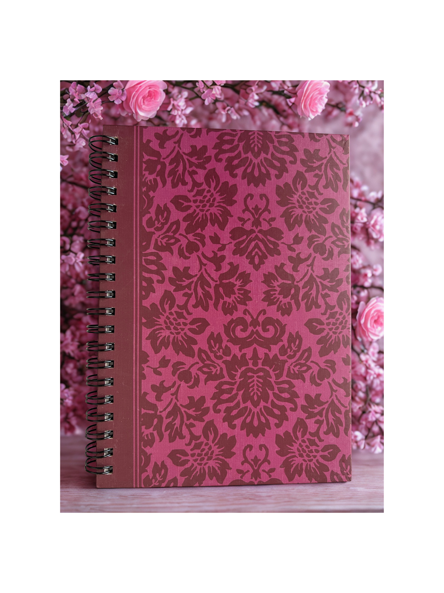Christian Prayer Journal – “I Thank My God Every Time I Remember You” – Philippians 1:3 Scripture Notebook, Inspirational Gratitude & Devotional Writing Book for Women, Men, Teens, Teachers and Pastors – Spiral Hardcover 7”x5"