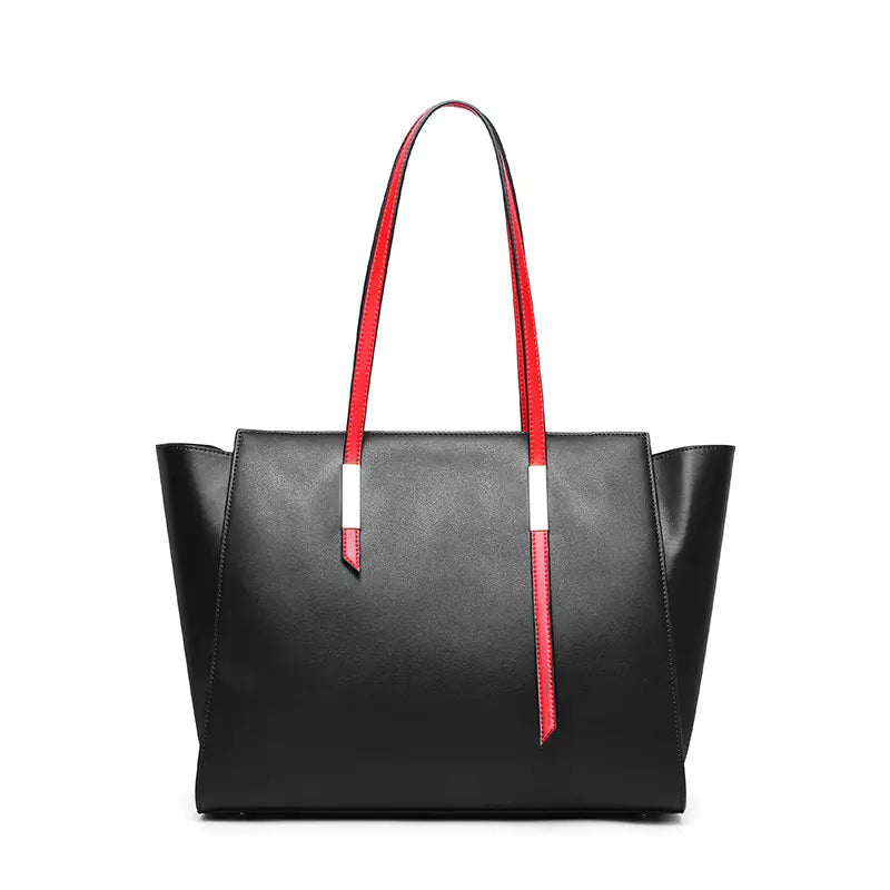 Large-Capacity One-Shoulder Leather Handbag: The Perfect Accessory for the Modern Woman