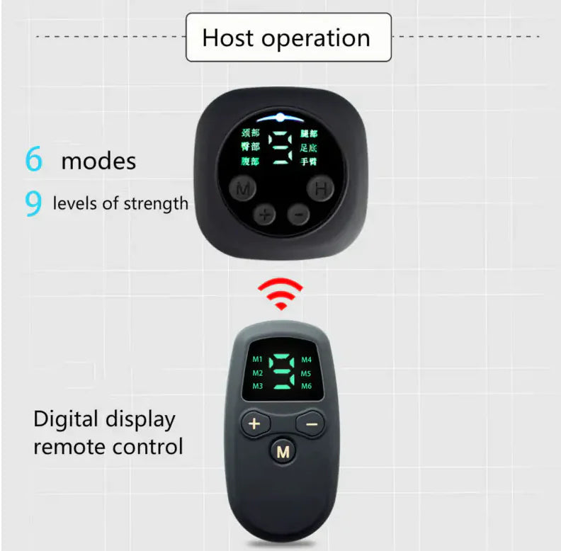 Soothing Comfort Foot Massager, with Remote Control
