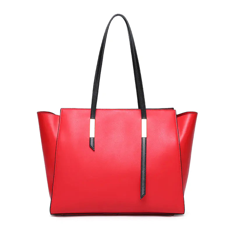 Large-Capacity One-Shoulder Leather Handbag: The Perfect Accessory for the Modern Woman