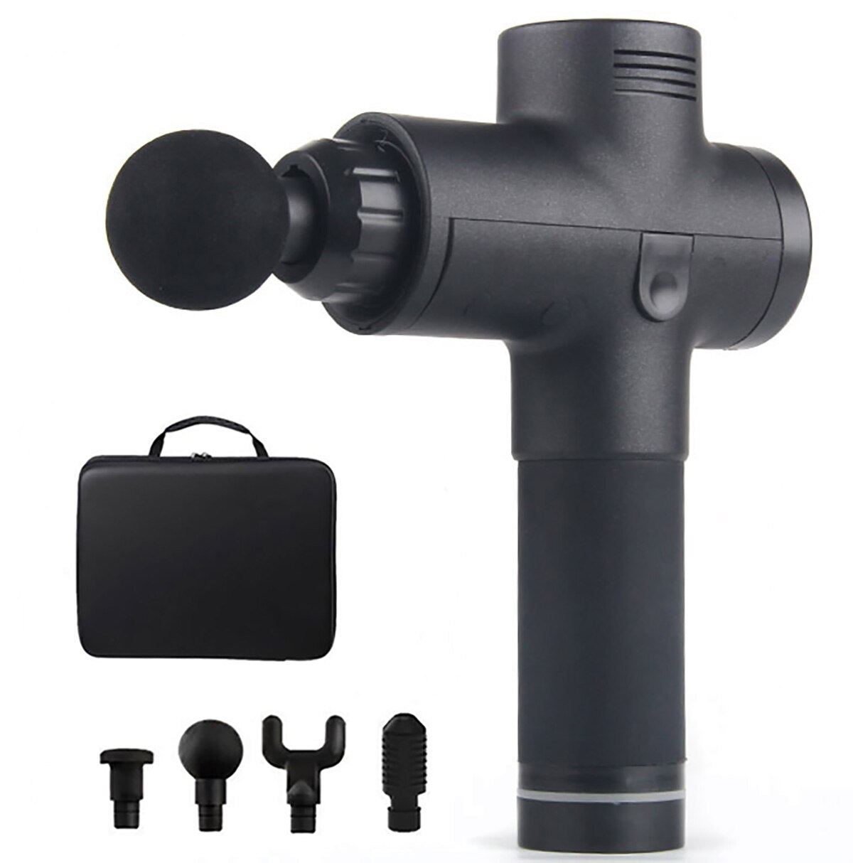 Tissue Muscle Massage Gun with Case and 4 Attachments
