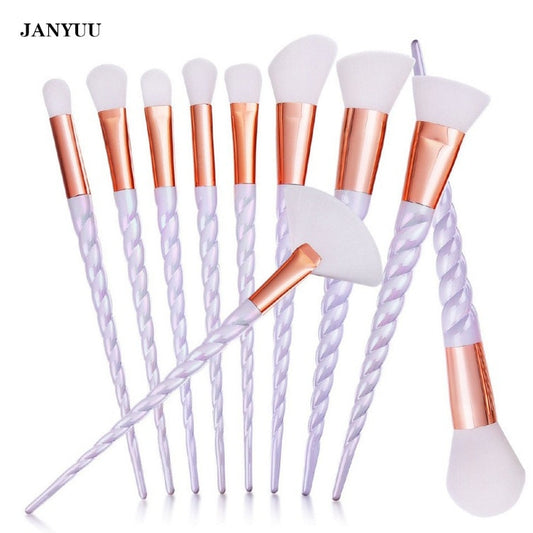 8Pc Makeup Brush Set