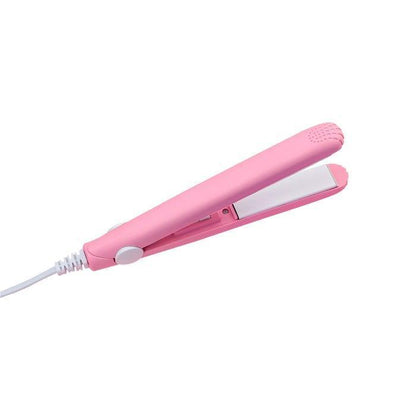 Ultra-Compact Mini Ceramic Hair Straightener – Dual Voltage Flat Iron for Travel, Fast Heat to 200°C, Portable Styling Tool for All Hair Types, Includes Storage Case