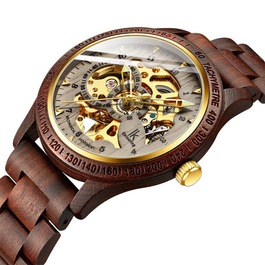 Men's Luxury Classic Wooden Men's Mechanical Watch