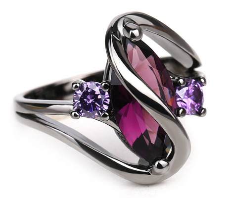 Marquise and Amethyst Engagement Rings for Women