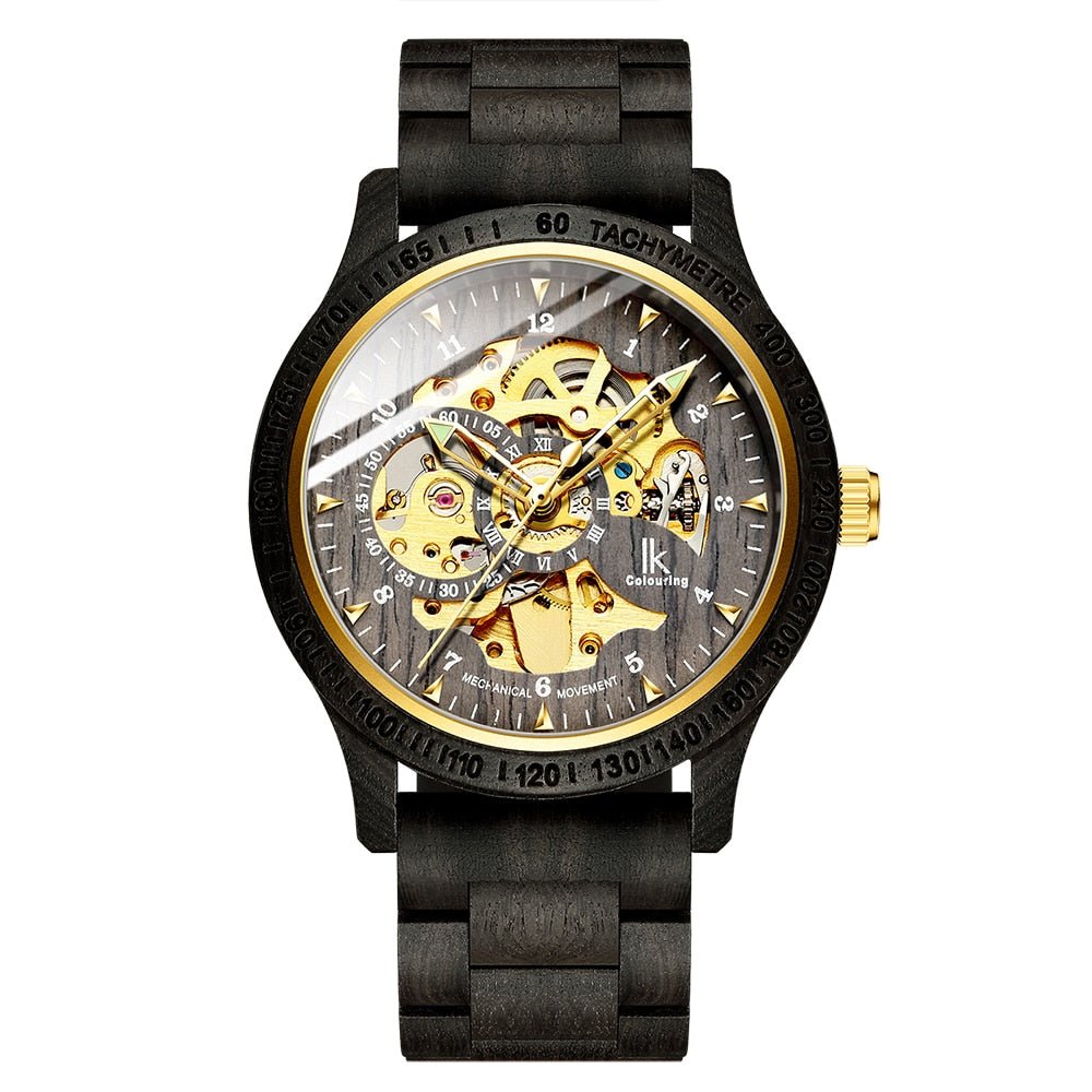 Men's Luxury Classic Wooden Men's Mechanical Watch