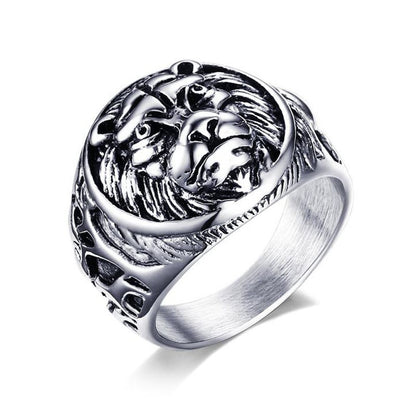 Men's Lion's Head Rings