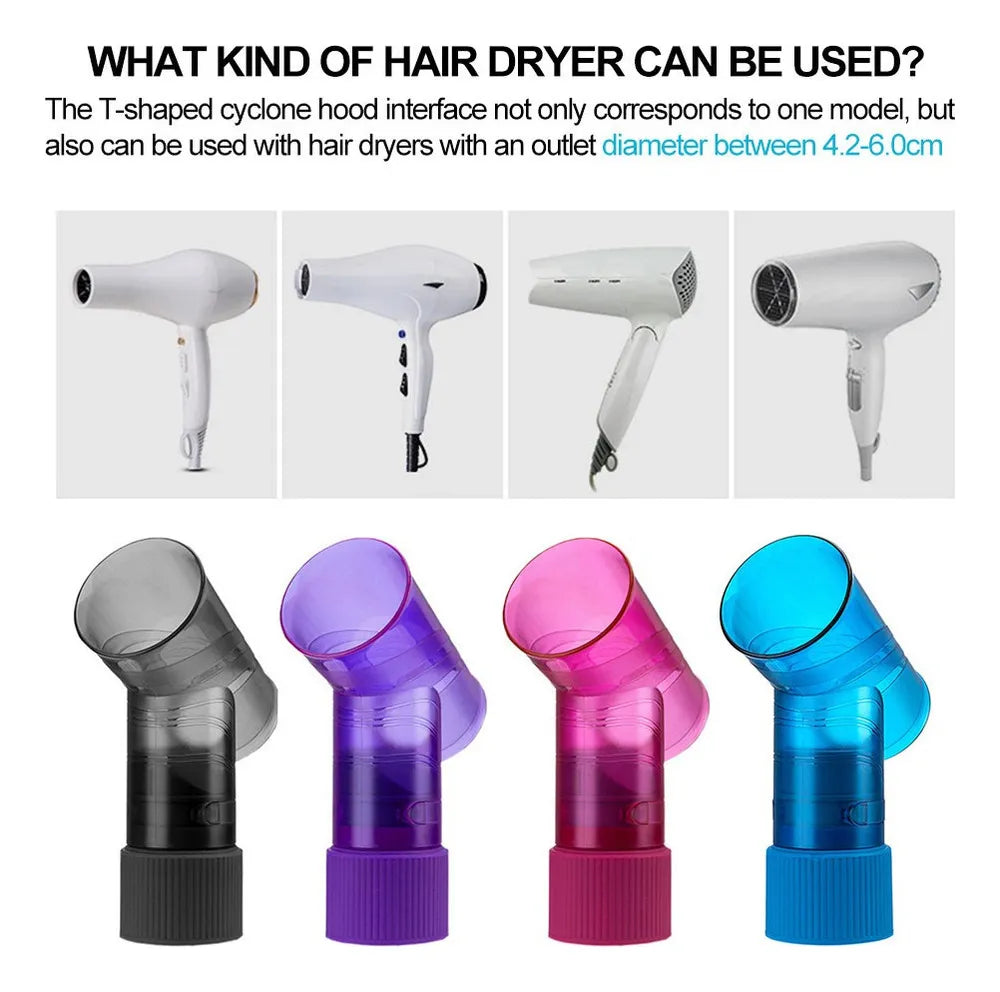 Universal Hair Dryer Diffuser Attachment - Professional Curl Creator with Rotatable Vents & Heat-Resistant Design (3 Colors Available)