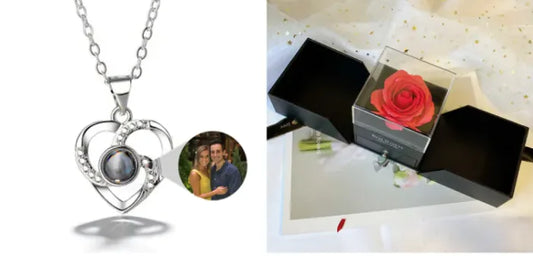 Eternal Heart Photo Projection Necklace: A Keepsake to Treasure
