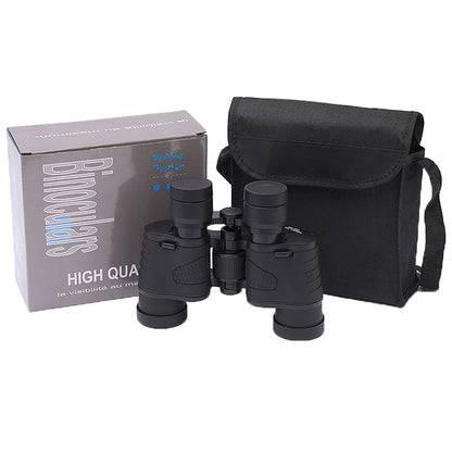 Waterproof Premium 80x80 HD Military Zoom Binoculars - Compact High-Power Binoculars with BAK4 Prism & FMC Coating for Bird Watching, Sports, Travel, Hunting, Theater, Concerts - Complete Kit with Carrying Case