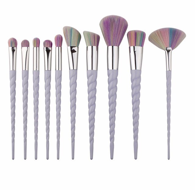 8Pc Makeup Brush Set