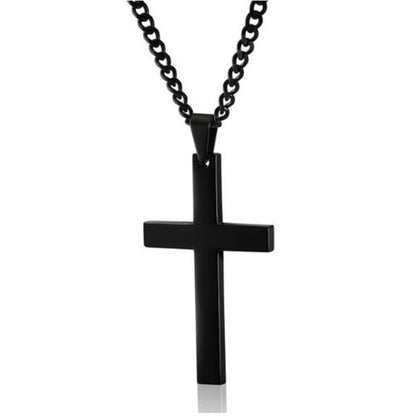 Stainless Steel Christian Cross Necklace
