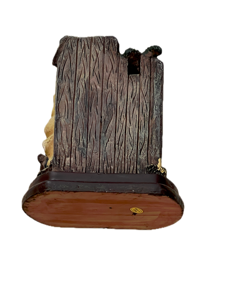 Hand-Painted Nativity Scene Figurine – Mary, Joseph, & Baby Jesus - A Timeless Christmas Centerpiece