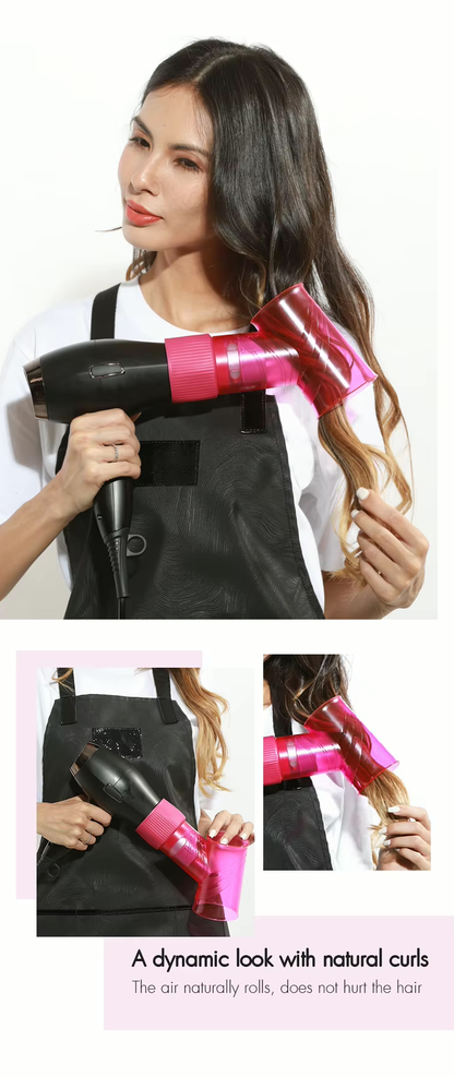 Universal Hair Dryer Diffuser Attachment - Professional Curl Creator with Rotatable Vents & Heat-Resistant Design (3 Colors Available)