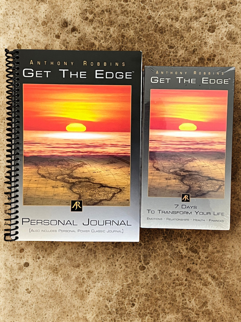 The Anthony Robbins "Get The Edge" Personal Transformation Journal and 7-Day Program