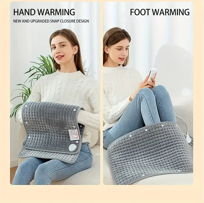 Extra-Large 40" x 20" Heating Pad for Back, Neck, Shoulders & Legs - Fast-Heating, Washable Electric Heating Pad with 9 Heat & 4 Timer Settings for Full Body Pain & Muscle Relief