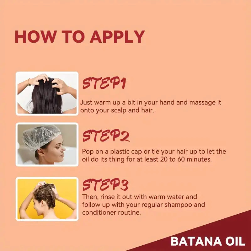 2-Pack 100% Raw Batana Oil from Honduras – Hair Growth & Repair Treatment (4.3oz / 120g Each)