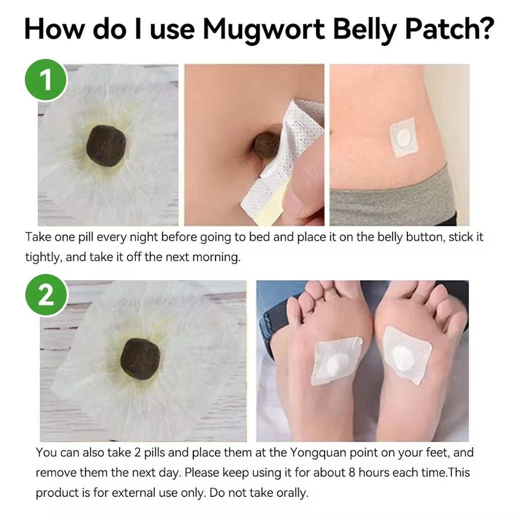 30 Day Belly Slimming Patch Detox Patch Fat Burning Weight Loss Slimming Patch Navel Belly Button Patch