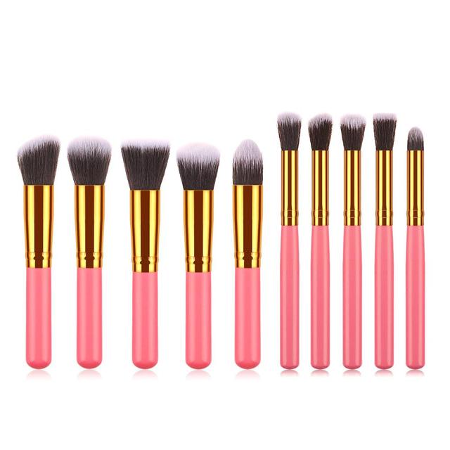 8Pc Makeup Brush Set