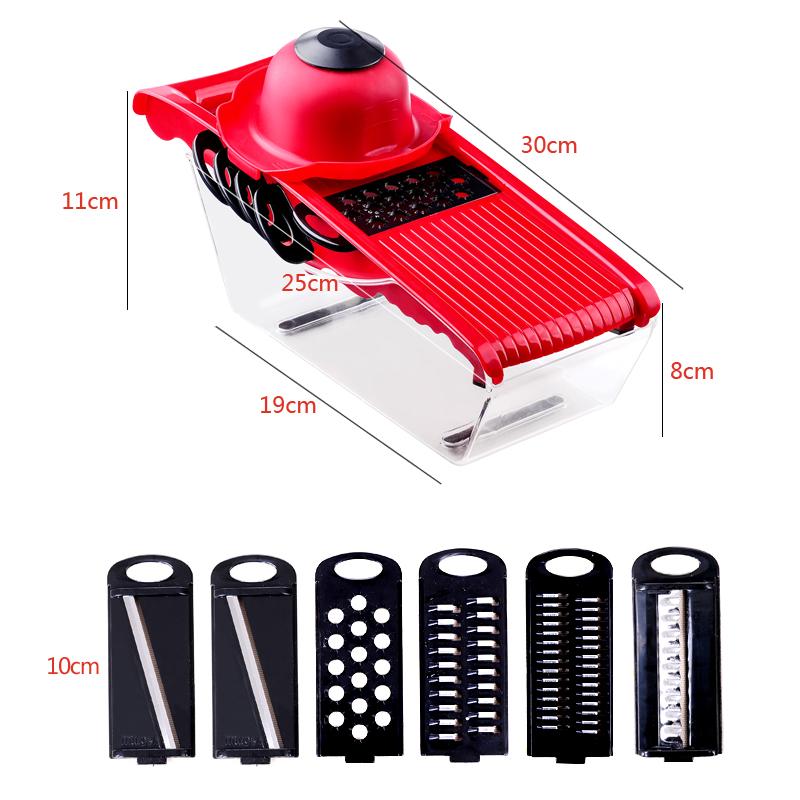 Multifunction 6 Blade Kitchen Slicer