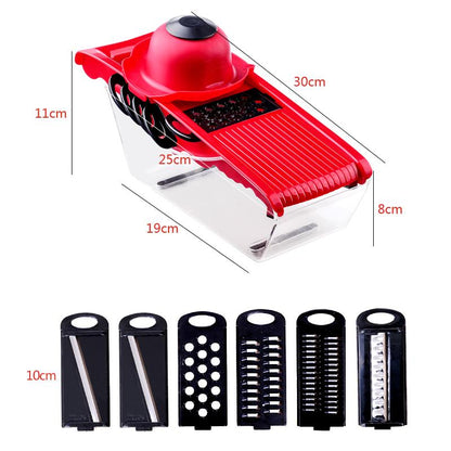 Multifunction 6 Blade Kitchen Slicer