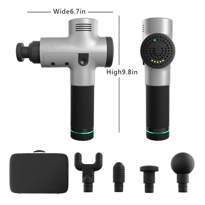 Tissue Muscle Massage Gun with Case and 4 Attachments