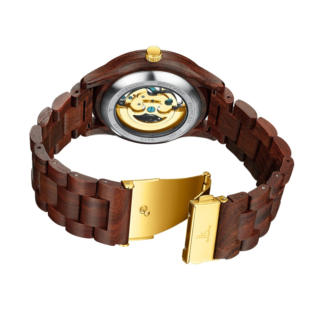 Men's Luxury Classic Wooden Men's Mechanical Watch