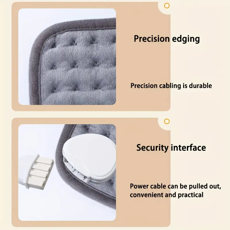 Extra-Large 40" x 20" Heating Pad for Back, Neck, Shoulders & Legs - Fast-Heating, Washable Electric Heating Pad with 9 Heat & 4 Timer Settings for Full Body Pain & Muscle Relief