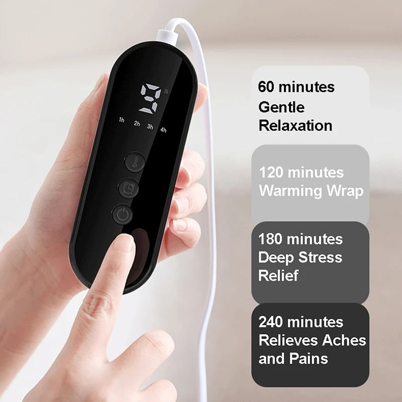 Extra-Large 40" x 20" Heating Pad for Back, Neck, Shoulders & Legs - Fast-Heating, Washable Electric Heating Pad with 9 Heat & 4 Timer Settings for Full Body Pain & Muscle Relief