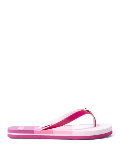 Lauren Ralph Lauren Elissa III Thong Sandals - Shades of Hot Pink, Size 10B