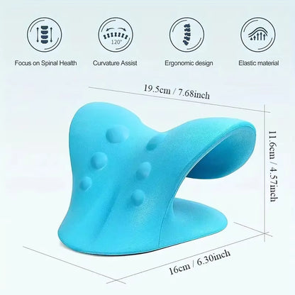Ergonomic Cervical Spine Alignment Pillow for Neck Pain Relief