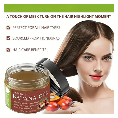2-Pack 100% Raw Batana Oil from Honduras – Hair Growth & Repair Treatment (4.3oz / 120g Each)