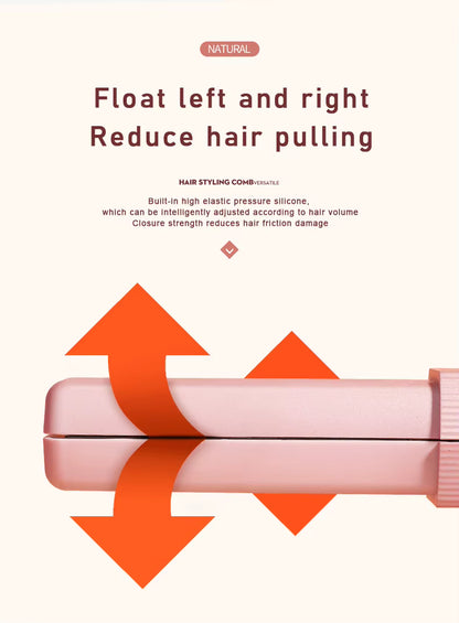 Portable Cordless Hair Straightener & Curler - USB Rechargeable 2-in-1 Flat Iron with Tourmaline Ceramic Plates | 30-Second Heat-Up, 3 Temperature Settings for All Hair Types