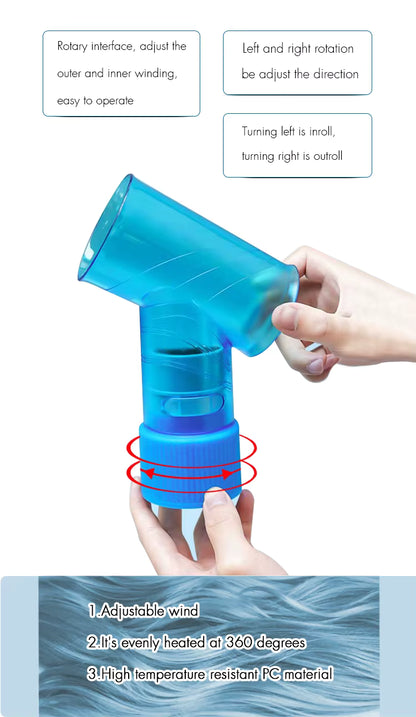 Universal Hair Dryer Diffuser Attachment - Professional Curl Creator with Rotatable Vents & Heat-Resistant Design (3 Colors Available)