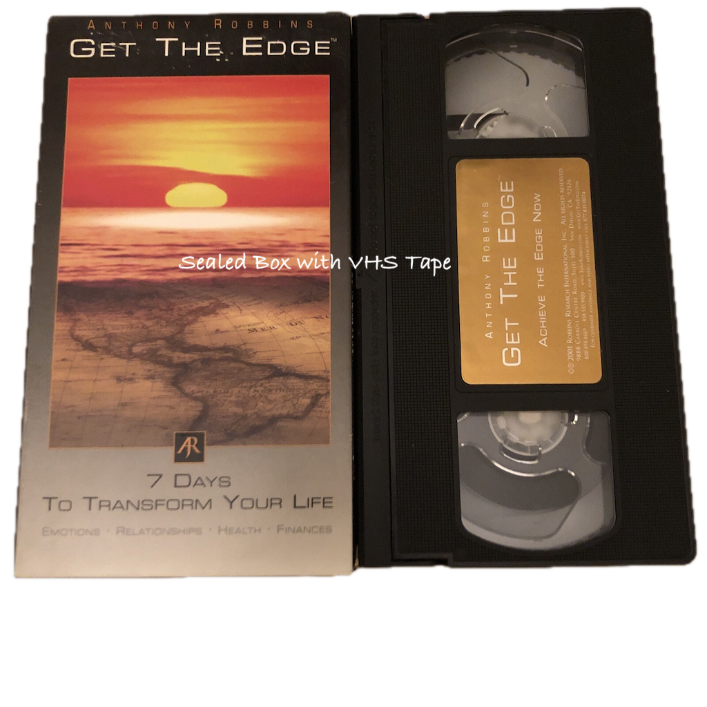 The Anthony Robbins "Get The Edge" Personal Transformation Journal and 7-Day Program