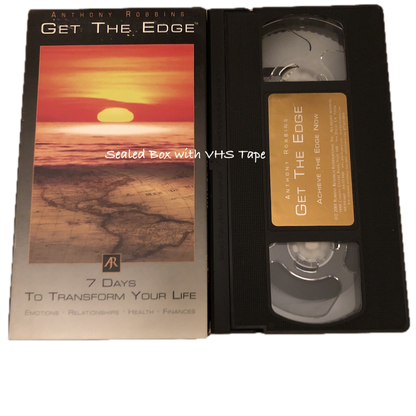 The Anthony Robbins "Get The Edge" Personal Transformation Journal and 7-Day Program