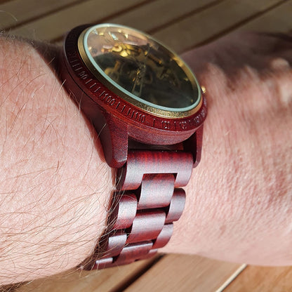 Men's Luxury Classic Wooden Men's Mechanical Watch