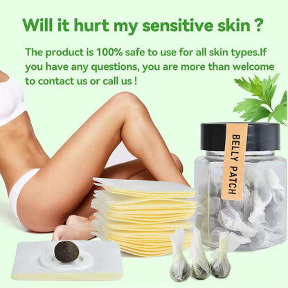 30 Day Belly Slimming Patch Detox Patch Fat Burning Weight Loss Slimming Patch Navel Belly Button Patch