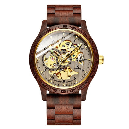 Men's Luxury Classic Wooden Men's Mechanical Watch