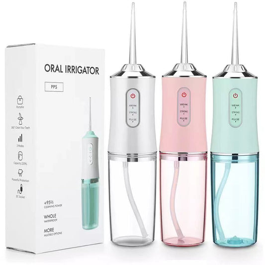 Advanced Cordless Water Flosser & Oral Irrigator with 5 Cleaning Modes